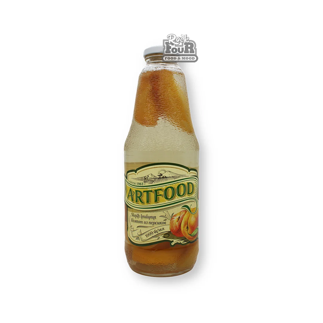 Compot "Artfood" of peach 1l